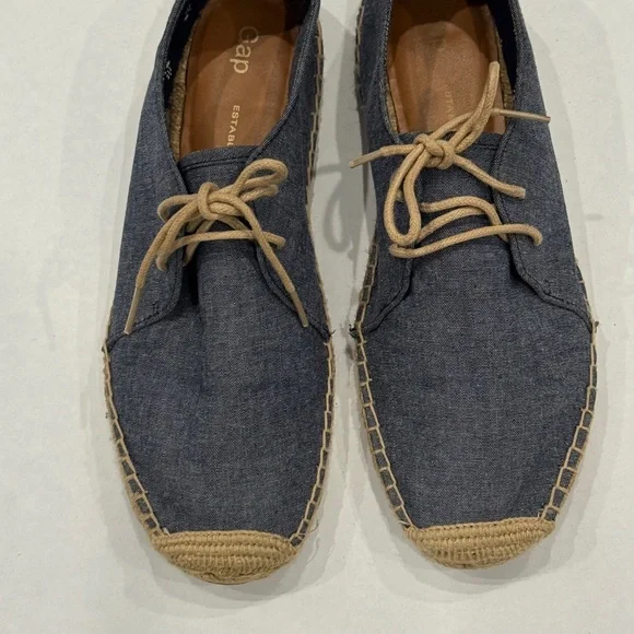 GAP Denim Blue Loafers size 8 - Picture 7 of 12